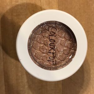 Colourpop eyeshadow in “Sailor”.